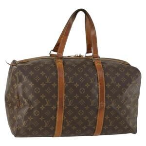 LOUIS VUITTON Monogram Sac Souple 45 Boston Bag M41624 LV Auth 160922